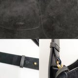 ISABEL MARANT oskan hobo soft ショルダーバッグ スタッズ ショルダーバッグ ブラック レディース イザベルマラン【中古】5-1128G◎