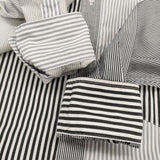 BEAMS BOY コットンローンクレイジーボタンダウンロングスリーブ 長袖シャツ 25SS ホワイト グレー レディース ビームスボーイ【中古】5-1118M♪