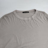 mizuiro-ind コットン 日本製 長袖Ｔシャツ カットソー ロンＴ グレー レディース ミズイロインド【中古】6-0411M∞