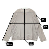 mizuiro-ind コットン 日本製 長袖Ｔシャツ カットソー ロンＴ グレー レディース ミズイロインド【中古】6-0411M∞