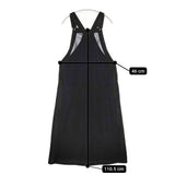 UNITED ARROWS ベルベットサロペットスカート サイズ38 定価35970円 サロペット 25AW ブラック レディース ユナイテッドアローズ【中古】5-1118T♪