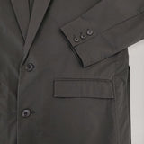 NEW BALANCE MET24 Women's Single Jacket 定価23100円 AWJ55000 テーラードジャケット チャコールグレー レディース ニューバランス【中古】6-0218M∞