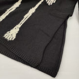 Yohji Yamamoto REPLICA 1994-1995 マリオネット期 3 タートルネック ロング セーター ニット ブラック メンズ ヨウジヤマモト【中古】5-1214T♪