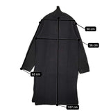 Yohji Yamamoto REPLICA 1994-1995 マリオネット期 3 タートルネック ロング セーター ニット ブラック メンズ ヨウジヤマモト【中古】5-1214T♪