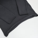 COMME des GARCONS バックオープン パイル レイヤードニット GH-N004 サイズS セーター AD2021 ブラック レディース コムデギャルソン【中古】5-1206T♪