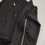 LIMI feu ジップ 変形 アシンメトリー ジャンパースカート LC-D02-111 サイズS ワンピース ブラック レディース リミフゥ/Yohji 【中古】5-1206G♪