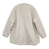 niko and... リバーシブルブルゾン ボア ナイロン 267305 サイズM 中綿 ブルゾン ベージュ レディース ニコアンド【中古】5-1206T♪