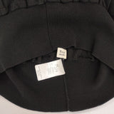 Ray Beams バスケットアミ ジップ ポロシャツ 定価12100円 プルオーバー セーター ニット ブラック レディース レイビームス【中古】6-0218M∞