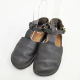 AURORA SHOES Tストラップ ウェストインディアン ウェストインディアン 7.5C シューズ・靴 ブラック レディース オーロラシューズ【中古】6-0208G◎