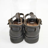 AURORA SHOES Tストラップ ウェストインディアン ウェストインディアン 7.5C シューズ・靴 ブラック レディース オーロラシューズ【中古】6-0208G◎