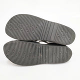 AURORA SHOES Tストラップ ウェストインディアン ウェストインディアン 7.5C シューズ・靴 ブラック レディース オーロラシューズ【中古】6-0208G◎