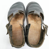 AURORA SHOES Tストラップ ウェストインディアン ウェストインディアン 7.5C シューズ・靴 ブラック レディース オーロラシューズ【中古】6-0208G◎