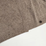 Vlas Blomme KL×Natural Color Wool ショートカーディガン 11309091 カーディガン ベージュ レディース ヴラスブラム【中古】5-1206T♪