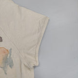 Pal'las Palace 水彩画 半袖Ｔシャツ カットソー アイボリー レディース パラスパレス【中古】6-0610S∞