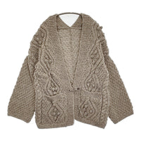 nest Robe ペルーニットポップコーンカーディガン 定価37400円 01234