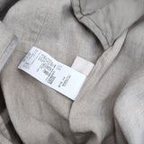 nest Robe ブラックリネンボタンサロペット 定価28600円 01233-1403 オーバーオール サロペット 23AW ベージュ レディース ネストローブ【中古】6-0408M∞