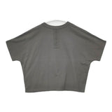 nop de nod Clocheレース叩きTシャツ 定価6050円 251-504-1138 半袖Ｔシャツ カットソー グレー レディース ノップドゥノッド【中古】6-0610S∞