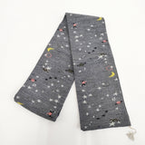 ANTIPAST 星 宇宙 柄 マフラー ストール グレー レディース アンティパスト【中古】5-1206T◎