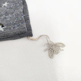 ANTIPAST 星 宇宙 柄 マフラー ストール グレー レディース アンティパスト【中古】5-1206T◎