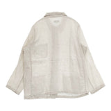 agnes b. リネンシャツジャケット サイズ3 ジャケット ベージュ レディース アニエスベー【中古】6-0303M♪