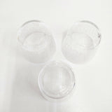 miffy 未使用品 蕎麦ちょこ 切子模様/市松ミッフィー/七宝ミッフィー 3点セット 食器 クリア レディース ミッフィー【中古】6-0204G◎