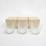 miffy 未使用品 蕎麦ちょこ 切子模様/市松ミッフィー/七宝ミッフィー 3点セット 食器 クリア レディース ミッフィー【中古】6-0204G◎