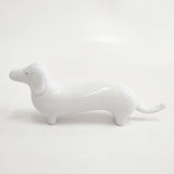 Meissen 犬 陶器 置物 オブジェ ホワイト レディース マイセン【中古】6-0309G◎