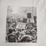 HEATHER HARLAN ヘザーハーラン Plage購入 ベイクルーズ ハイチ製 半袖Ｔシャツ カットソー ホワイト レディース【中古】6-0610S∞