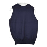 Pal'las Palace 十日 TKPO-2151C アシンメトリー ノースリーブニット ベスト ネイビー レディース パラスパレス【中古】5-1228T∞