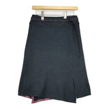 Pal'las Palace ウール ベルト付き スカート グリーン レディース パラスパレス【中古】5-1228T∞