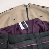 Pal'las Palace ウール ベルト付き スカート グリーン レディース パラスパレス【中古】5-1228T∞