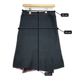 Pal'las Palace ウール ベルト付き スカート グリーン レディース パラスパレス【中古】5-1228T∞