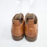 ARTS&SCIENCE Laceless balmoral レザーレースレス シューズ 25cm シューズ・靴 キャメル レディース アーツ&サイエンス【中古】5-1225G◎