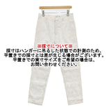HOLLYWOOD RANCH MARKET HRM ペイズリー 刺繍 聖林公司 インド製 コットン パンツ ホワイト レディース ハリウッドランチマーケット【中古】6-0301G∞