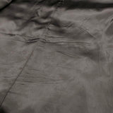 SI-HIRAI スタンドカラー ウール モヘヤシャギー ハイネック CHAW19-4023LG サイズ38 コート ブラック レディース スーヒライ【中古】5-1214A♪