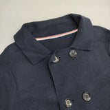 umii 908/45R/45rpm ミラノリブ サイズ2 コットン ピーコート ネイビー レディース ウミフォーティーファイブアールピーエム【中古】5-1206T♪