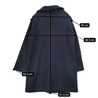 umii 908/45R/45rpm ミラノリブ サイズ2 コットン ピーコート ネイビー