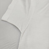 45R/45rpm ヘビ サイズ2 コットン 日本製 クルーネック 半袖Ｔシャツ カットソー ホワイト レディース フォーティーファイブアールピーエム【中古】6-0522S♪