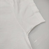 45R/45rpm ヘビ サイズ2 コットン 日本製 クルーネック 半袖Ｔシャツ カットソー ホワイト レディース フォーティーファイブアールピーエム【中古】6-0522S♪