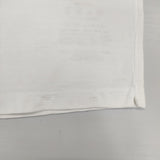 45R/45rpm ロゴプリント サイズ2 日本製 コットン 半袖Ｔシャツ カットソー ホワイト レディース フォーティーファイブアールピーエム【中古】6-0522S♪