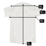 45R/45rpm ロゴプリント サイズ2 日本製 コットン 半袖Ｔシャツ カットソー ホワイト レディース フォーティーファイブアールピーエム【中古】6-0522S♪