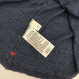 45R/45rpm インディゴ 抜染 コットン ニットソー 半袖Ｔシャツ カットソー ネイビー レディース フォーティーファイブアールピーエム【中古】6-0610S∞