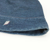 正藍屋 インディゴ染 スウェットキャップ 日本製 帽子 コットン キャップ ネイビー レディース 正藍屋【中古】6-0110M∞