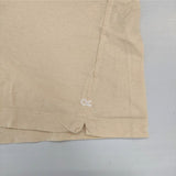 45R/45rpm コットン ヘンリーネック サイズ3 半袖Ｔシャツ カットソー ライトベージュ レディース フォーティーファイブアールピーエム【中古】6-0610S∞