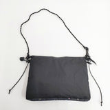 and wander 2way ウエストバッグ サコッシュ ショルダーバッグ ブラック レディース アンドワンダー【中古】5-1128G◎