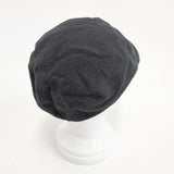 VALEUR ウールシルク 帽子 キャスケット ブラック レディース バルール【中古】5-1202T◎