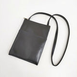 CLASKA G&S DO BANK フラットポシェット ショルダーバッグ ブラック レディース クラスカ【中古】6-0216G∞