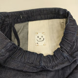 45R/45rpm ライ麦ストレッチデニムのサブリナスラックス 定価28600円 デニムパンツ ネイビー レディース フォーティーファイブアールピーエム【中古】6-0129G∞