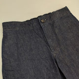 45R/45rpm ライ麦ストレッチデニムのサブリナスラックス 定価28600円 デニムパンツ ネイビー レディース フォーティーファイブアールピーエム【中古】6-0129G∞