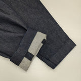 45R/45rpm ライ麦ストレッチデニムのサブリナスラックス 定価28600円 デニムパンツ ネイビー レディース フォーティーファイブアールピーエム【中古】6-0129G∞